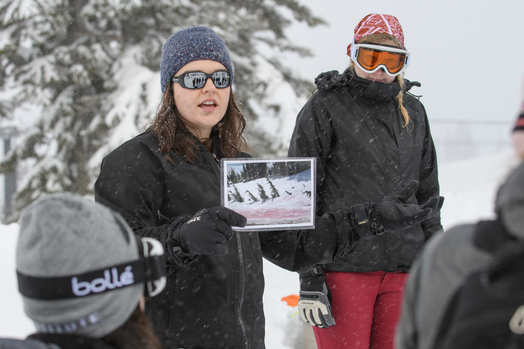 Concrete 8th graders Mountain School w/ NCI